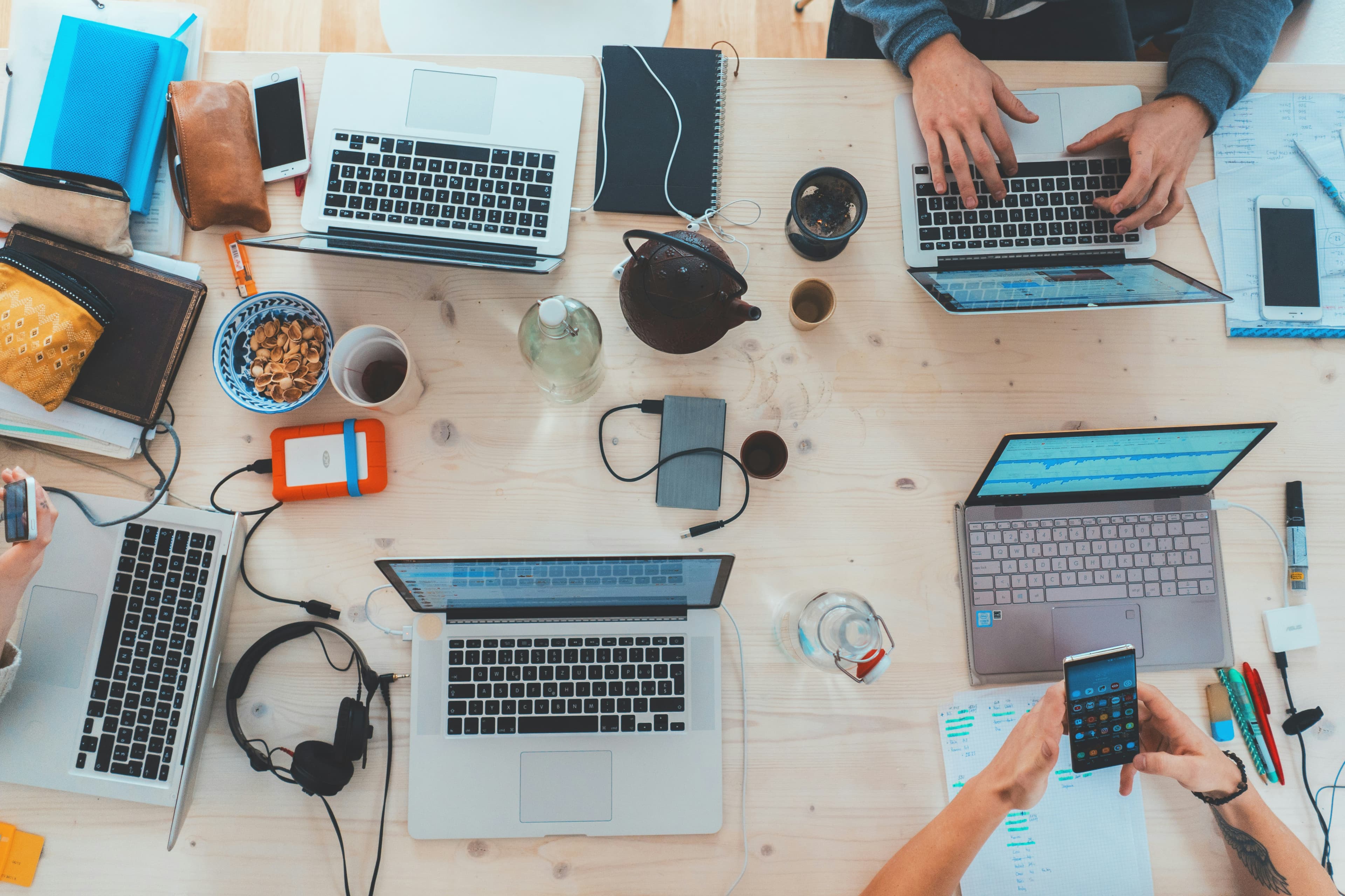 African tech professional working in modern office